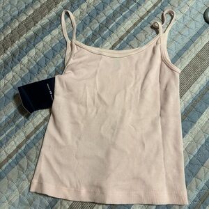 Brandy Melville NWT Pink Ribbed Tank Top